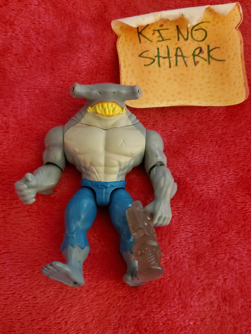 Spin Master DC Comics King Shark Action Figure - Gray & Blue Kids Toy